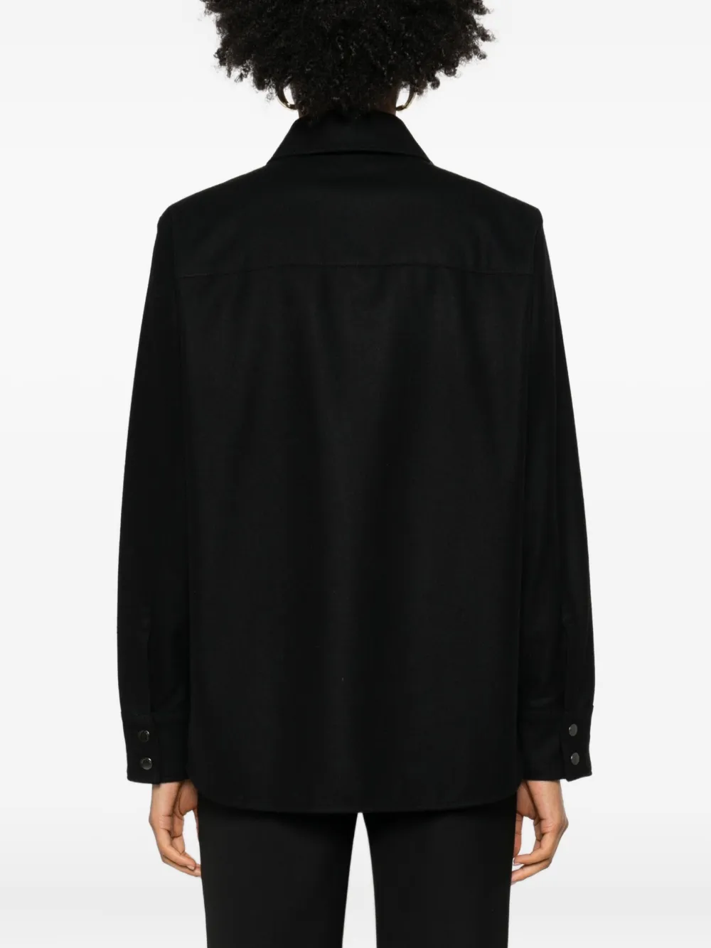 Marc O'Polo Blouse met lange mouwen Zwart