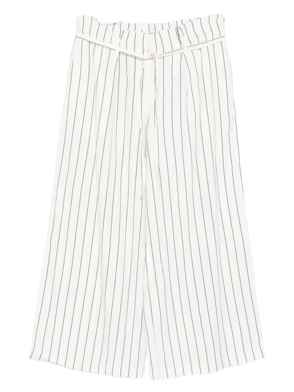 Marc O'Polo Broek met krijtstreep Wit