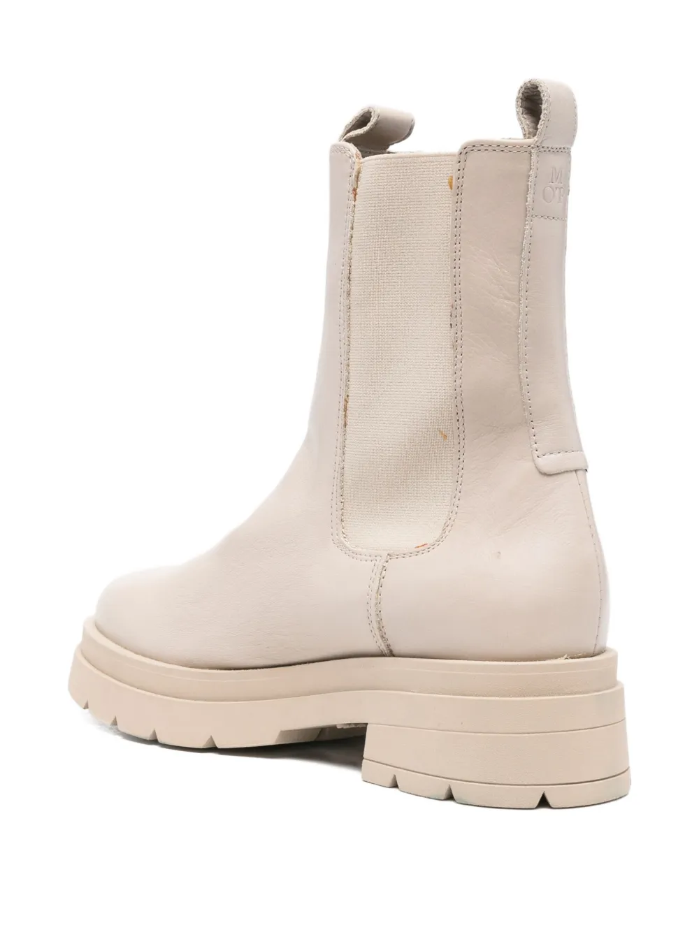 Marc O'Polo 50mm elastic-panelled chelsea boots Neutrals