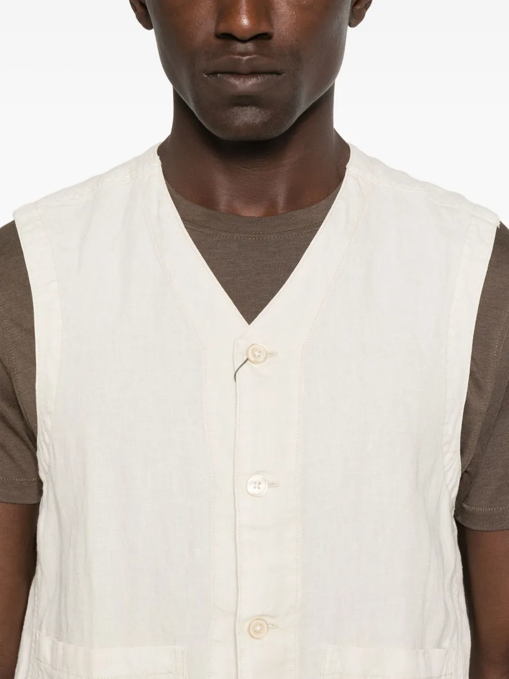 Marc O'Polo Spencer met zak aan de voorkant Beige