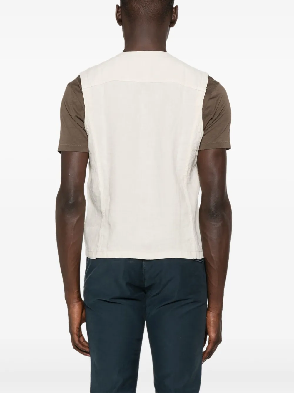 Marc O'Polo Spencer met zak aan de voorkant Beige