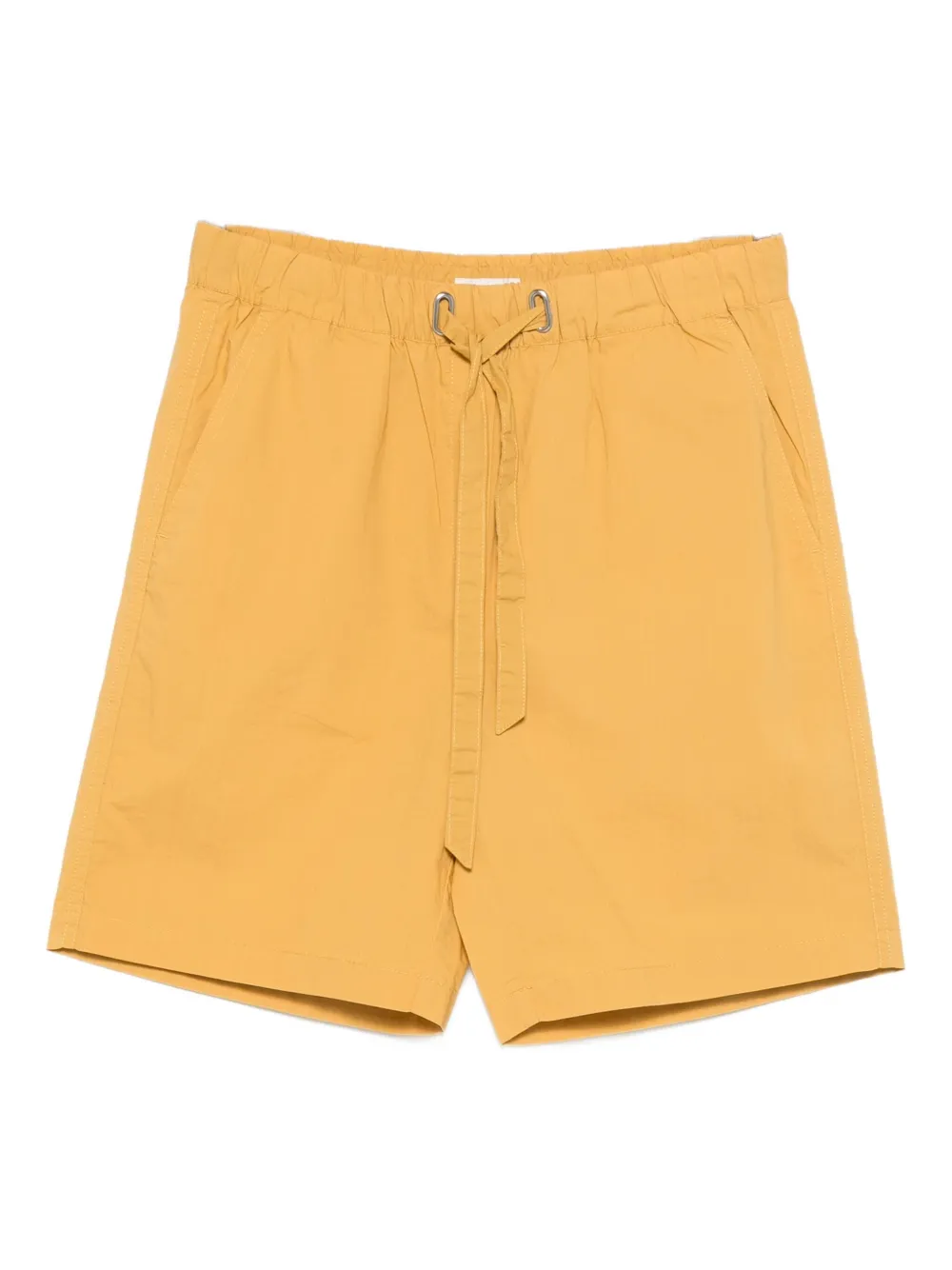 Marc O'polo Drawstring Cotton Shorts In Yellow
