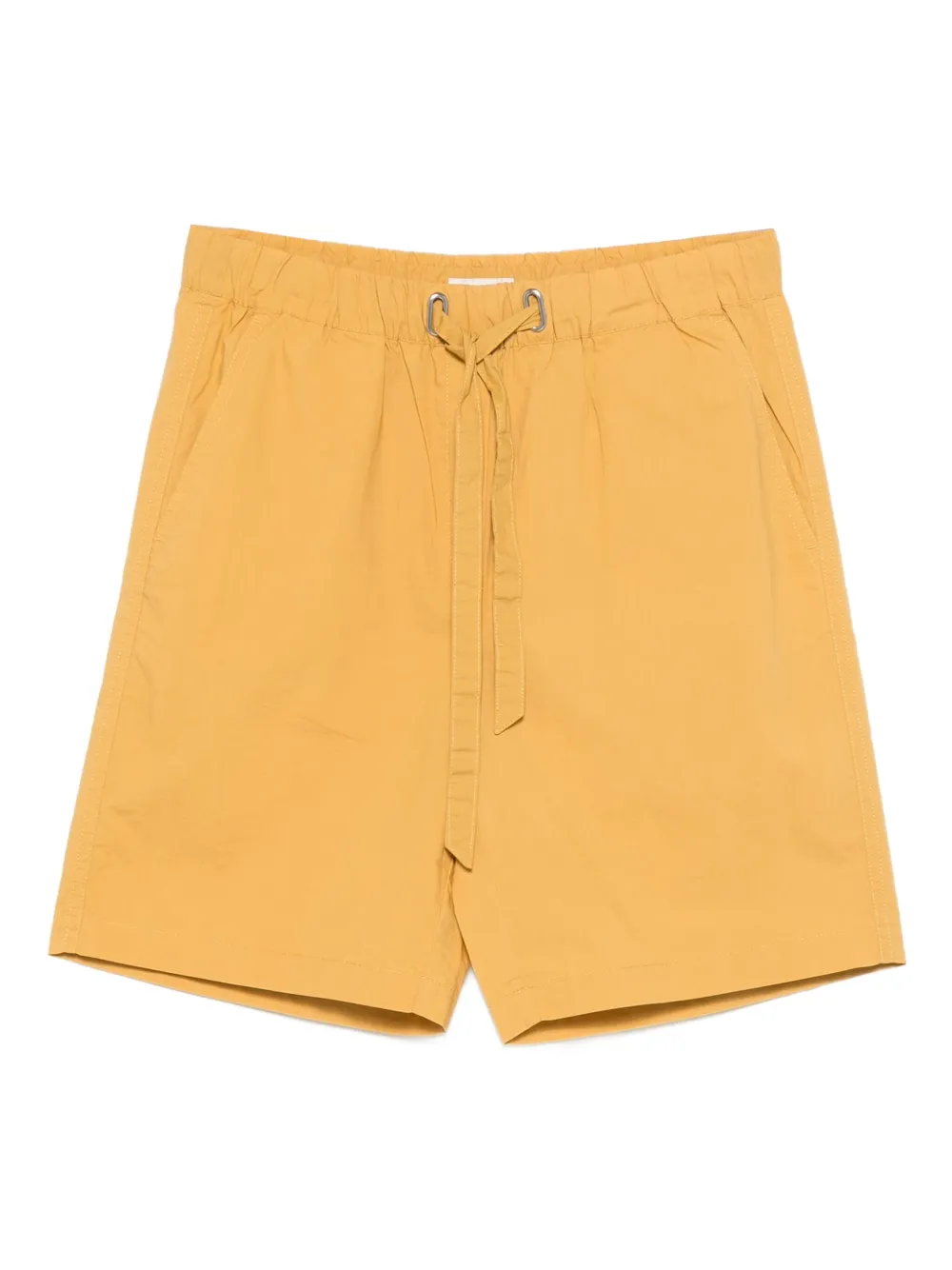 Marc O'Polo Katoenen shorts met trekkoord Geel