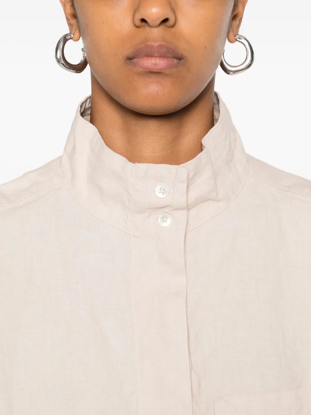Marc O'Polo Mouwloos blouse Beige