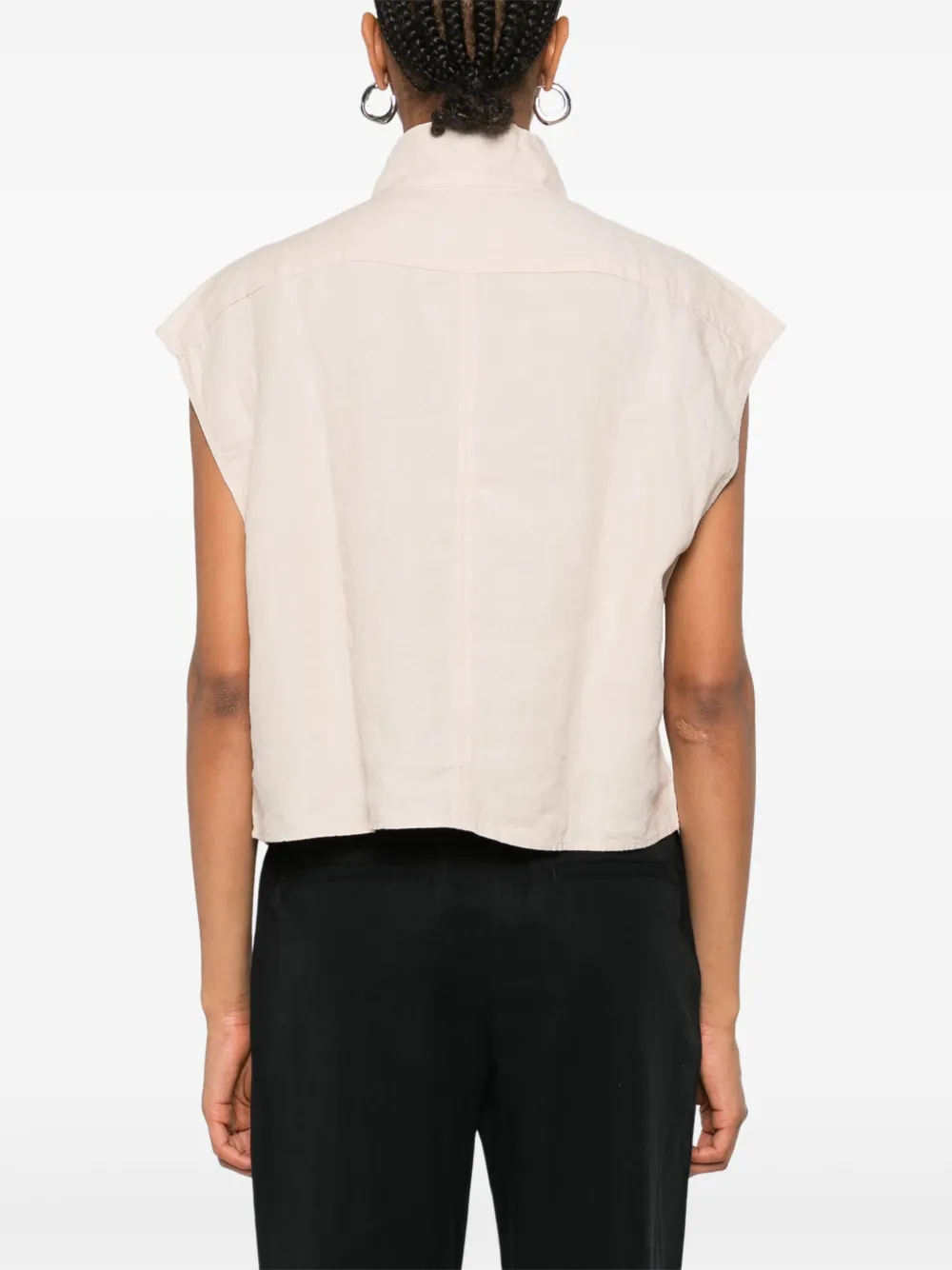 Marc O'Polo Mouwloos blouse Beige