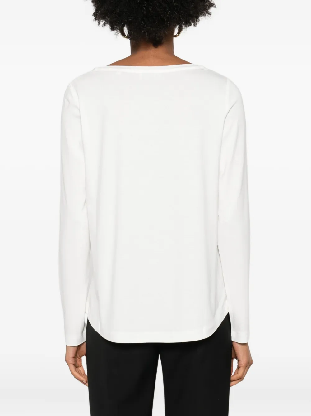 Marc O'Polo T-shirt met ronde hals Beige