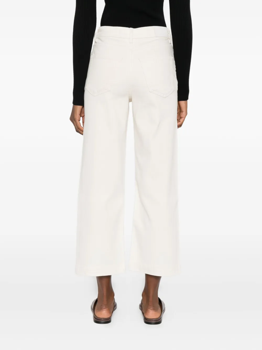 Marc O'polo Cuffed Trousers In Gray