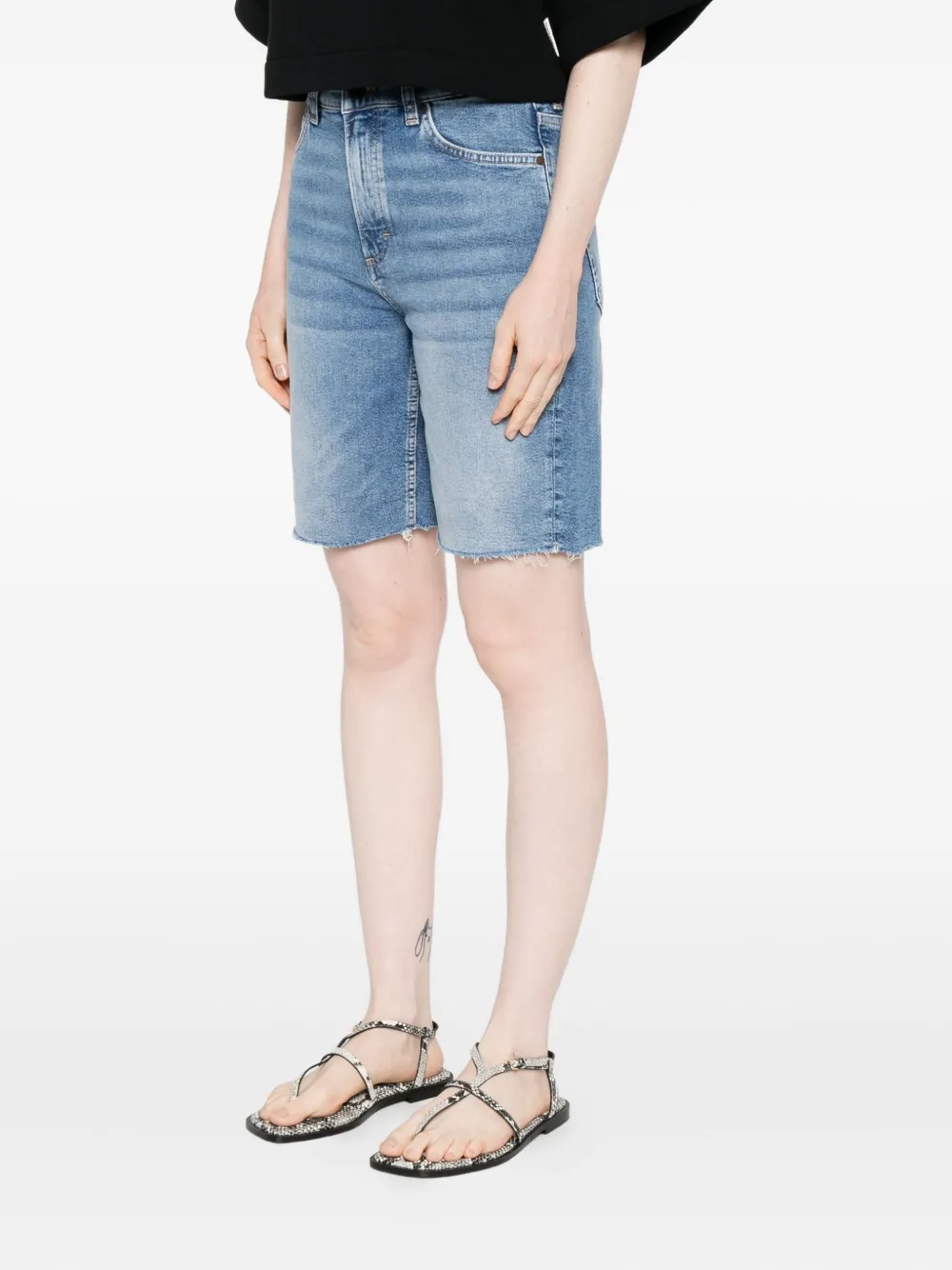 Marc O'Polo Denim shorts Blauw