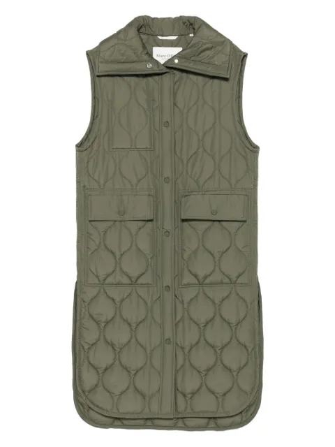 Marc O'Polo quilted button-fastening gilet