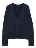 Marc O'Polo V-neck buttoned cardigan - Blue