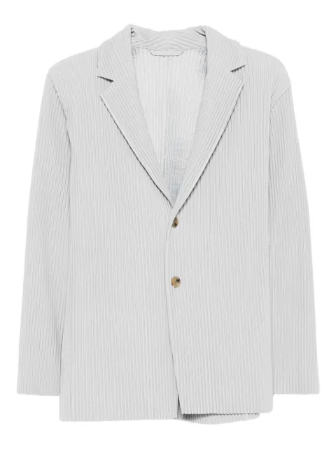 Homme Plissé Issey Miyake pleated button blazer