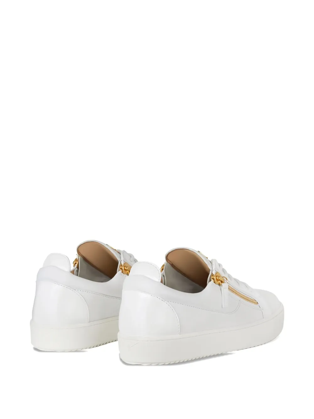 Giuseppe Zanotti Frankie leren sneakers Wit