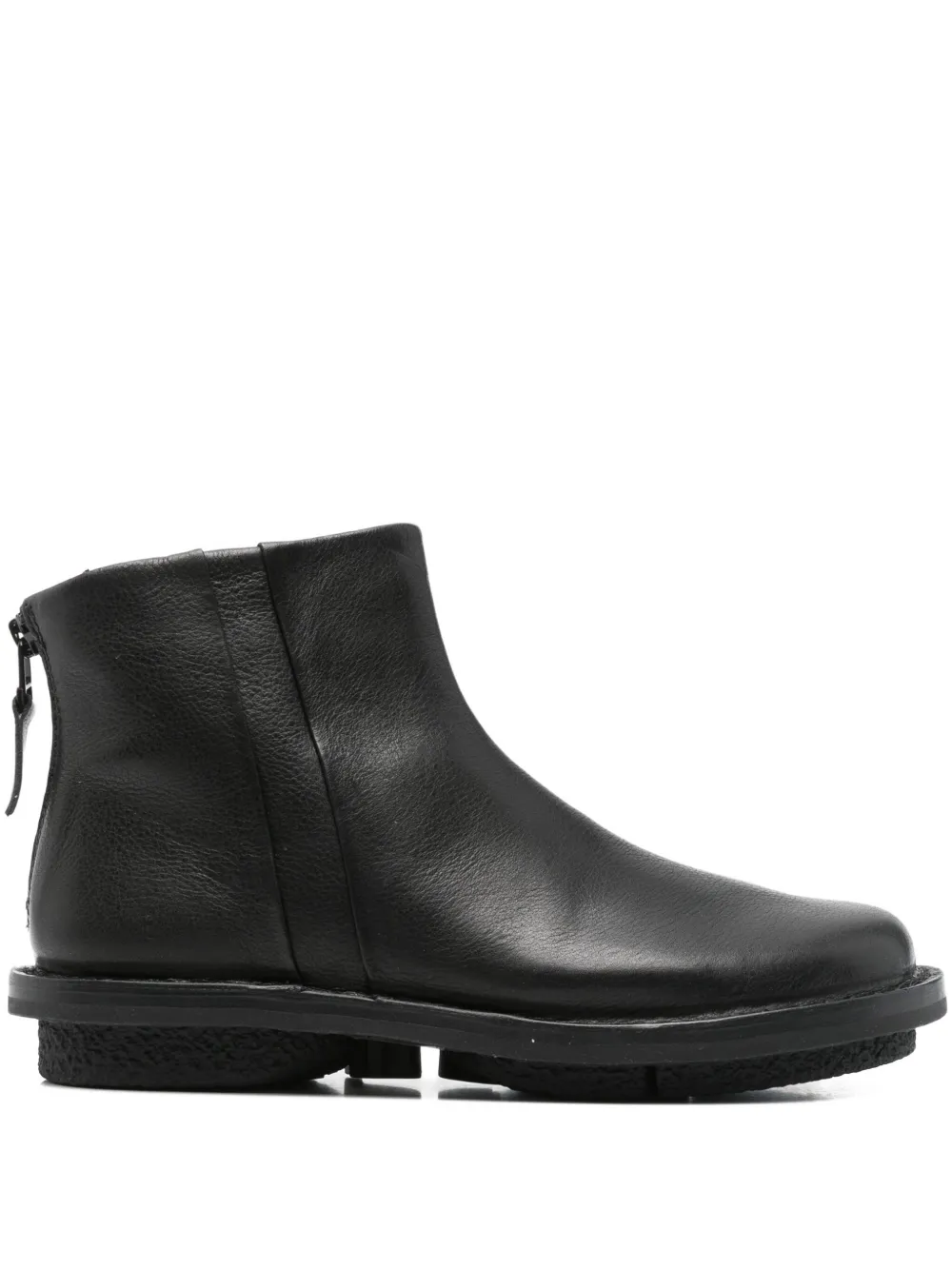 Trippen Blizzard zip-fastening leather boots Black
