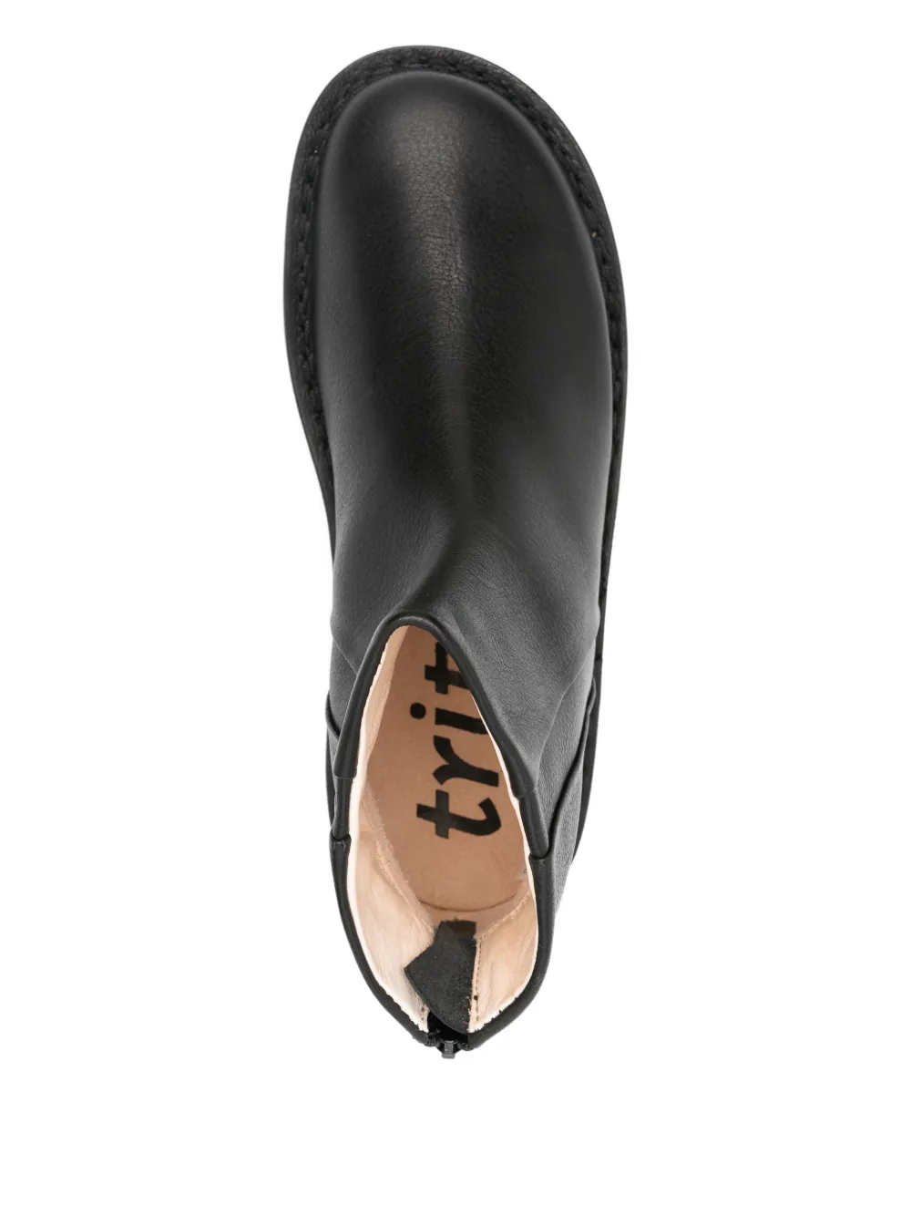Trippen Blizzard zip-fastening leather boots Black