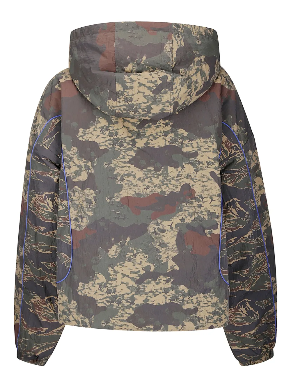 Diesel G-adiel Camouflage-print Bomber Jacket In Gray