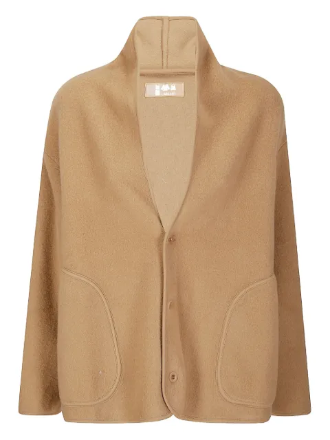 Labo Art button-fastening virgin-wool jacket