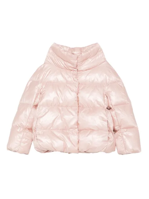 Herno Kids high-neck quilted jacket