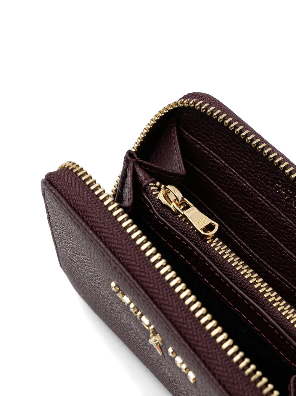 Patrizia Pepe Portemonnee met rits Paars