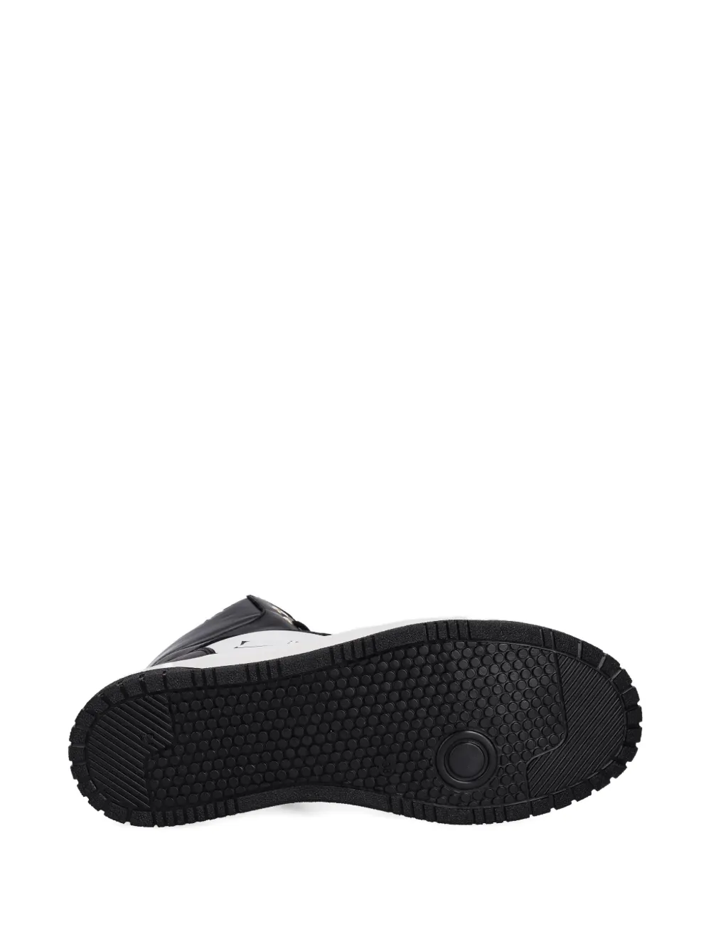 Elisabetta Franchi La Mia Bambina Leren sneakers Zwart