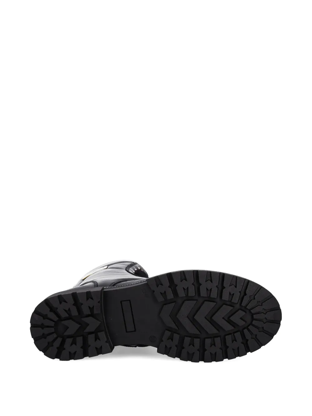 Elisabetta Franchi La Mia Bambina leather ankle boots Zwart