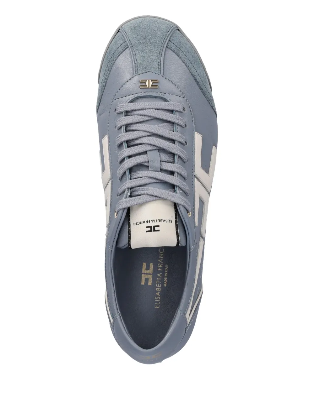 Elisabetta Franchi Logo-appliqué Sneakers In Multi