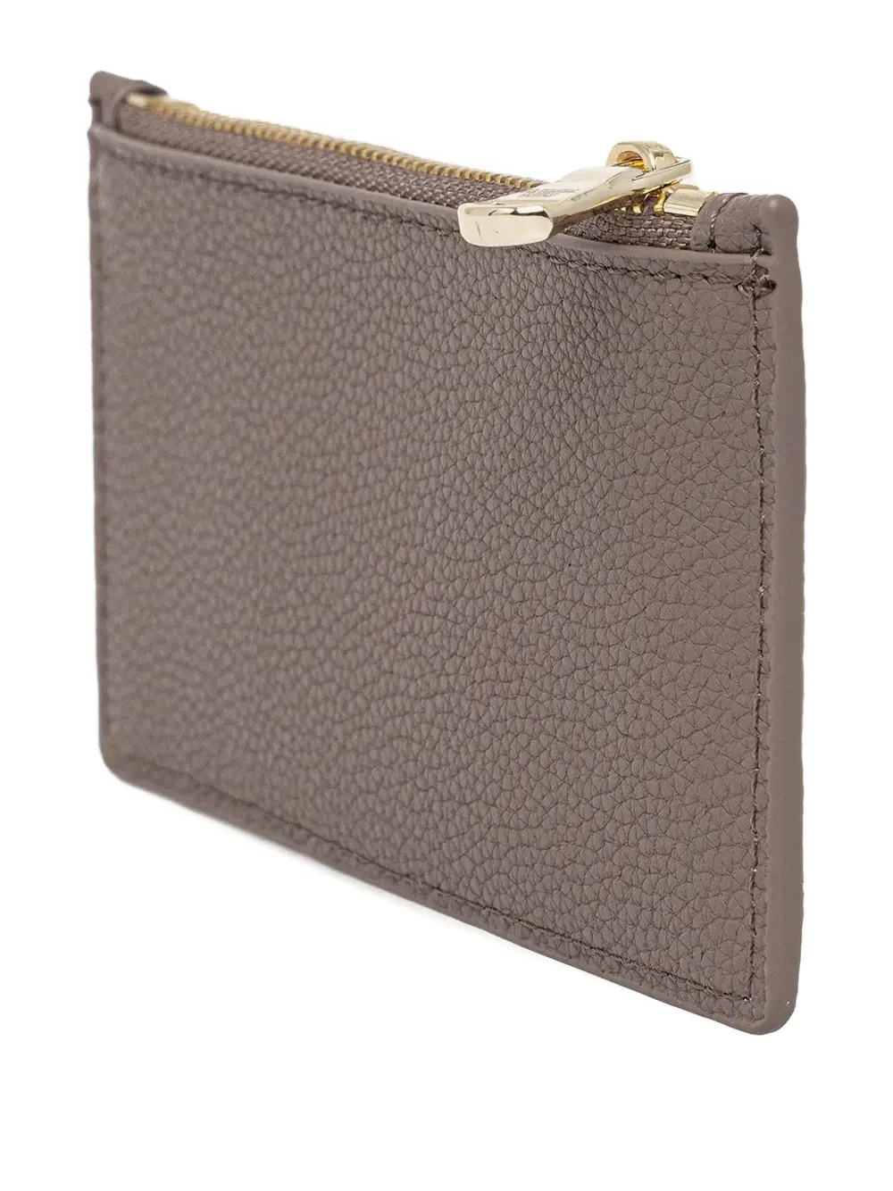 Patrizia Pepe Fly-plaque Cardholder In Brown