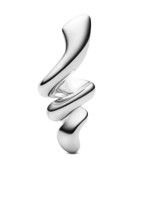 Maria Black medium Coil earring