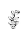 Maria Black coil hoop earrings - Silver