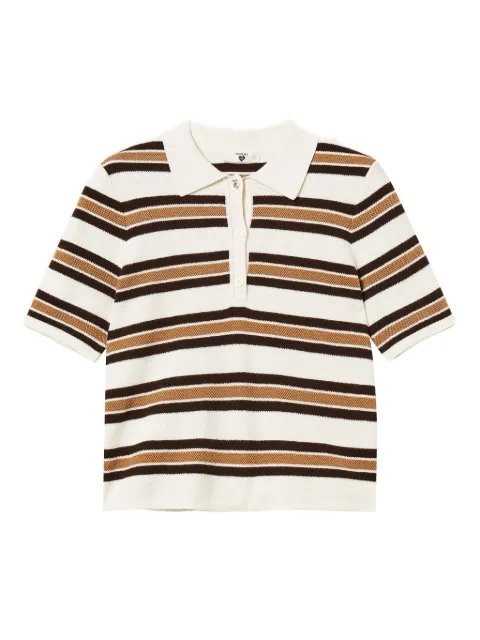TWINSET striped polo top