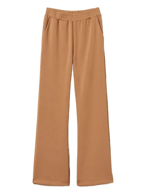 TWINSET Scuba side slant pockets trousers