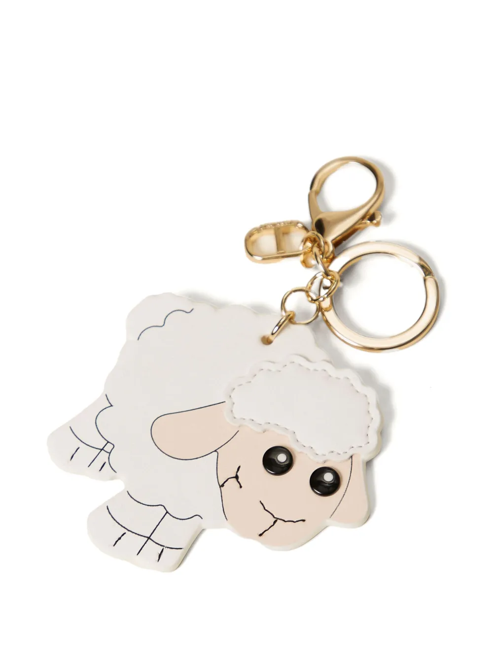 TWINSET sheep keyring | White | Image 1