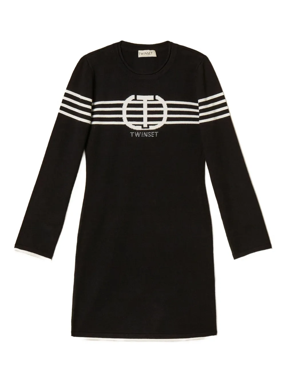 TWINSET Kids long-sleeve mini dress - Nero
