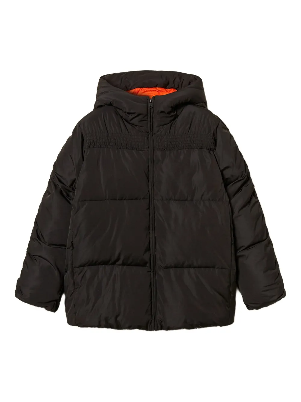 TWINSET chamarra capitonada con capucha | negro | Image 1
