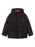 TWINSET hooded puffer jacket - Black