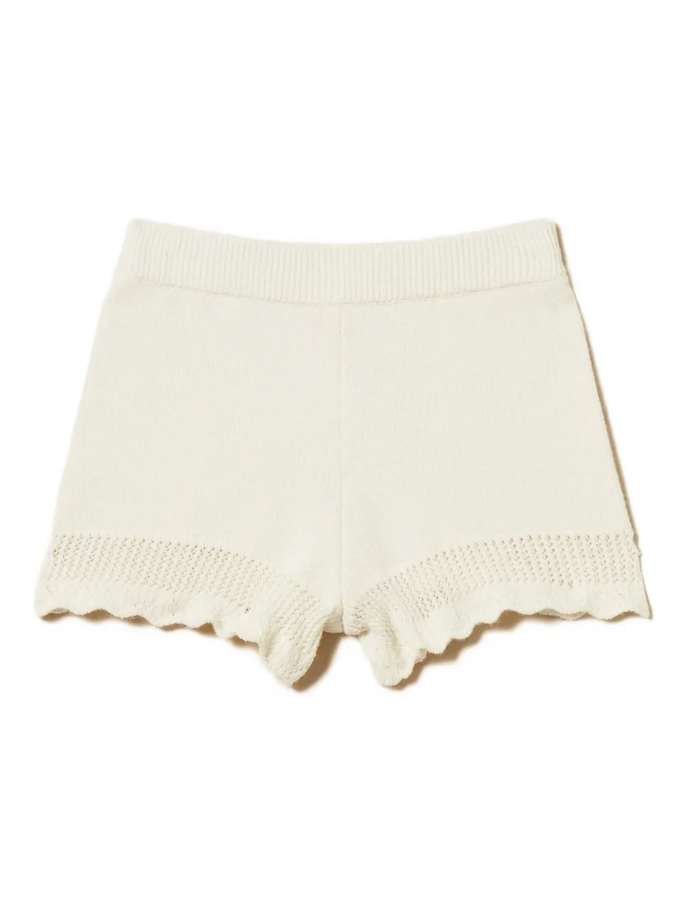 TWINSET Shorts in maglia - Toni neutri