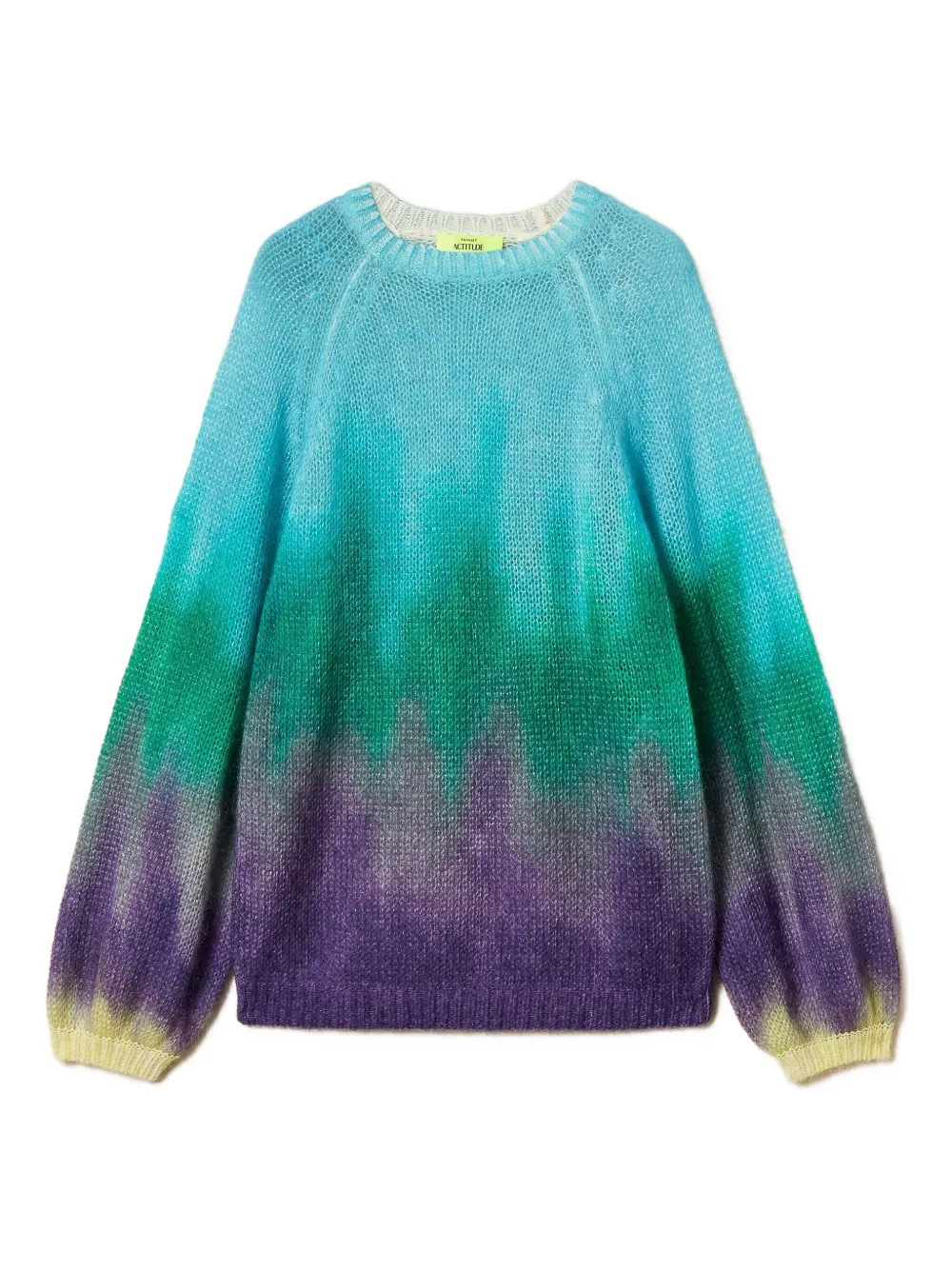 TWINSET fadeout-print sweater - Blu