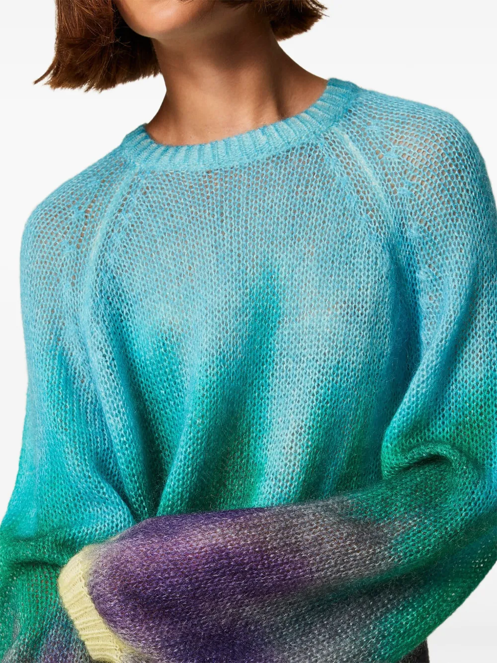TWINSET Trui met vervaagde print Blauw