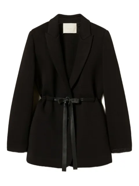 TWINSET blazer à taille nouée