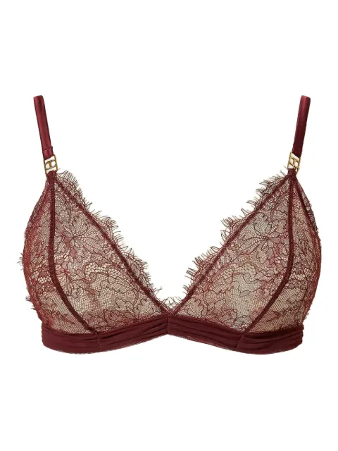 TWINSET lace triangle bra