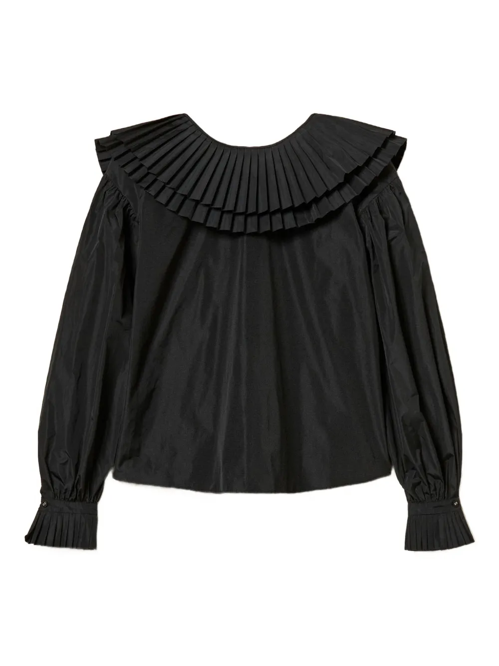 TWINSET Camicia con balze - Nero