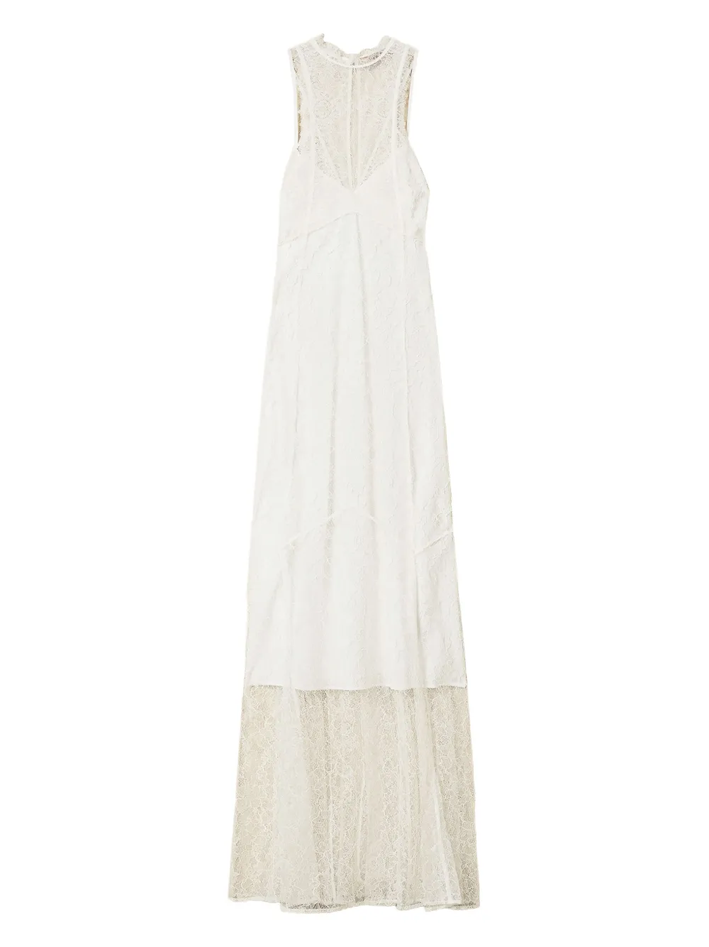 TWINSET vestido largo con cuello halter | blanco | Image 1