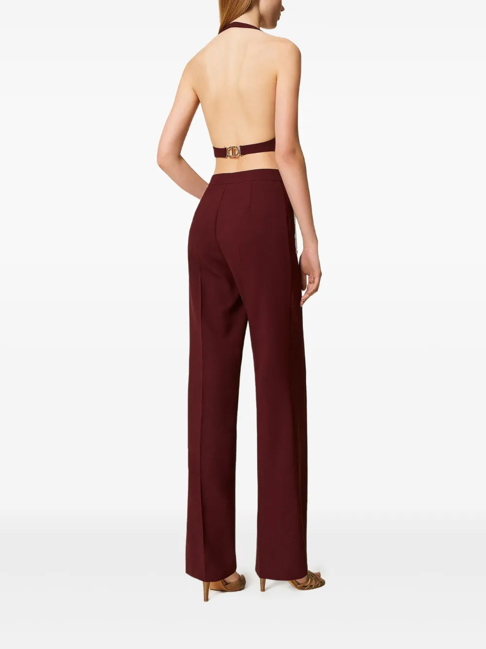 TWINSET halter-neck buttoned waistcoat | Waistcoats & Gilets | Image 2