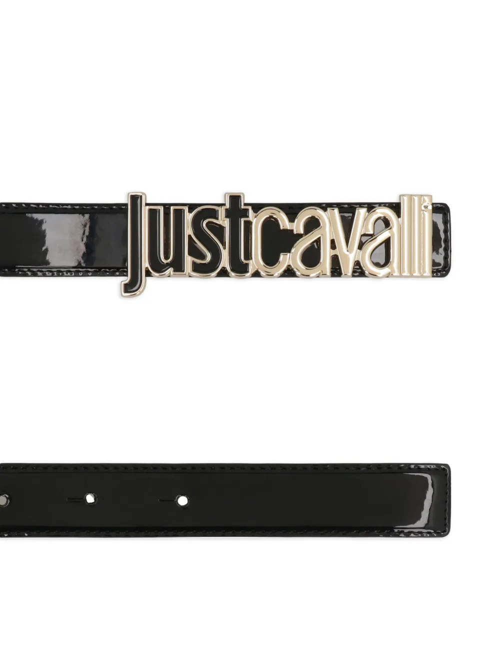 Just Cavalli leather logo-buckle belt | Image 2