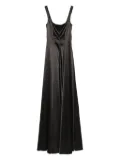 ROSERRY square-neckline maxi dress - Black