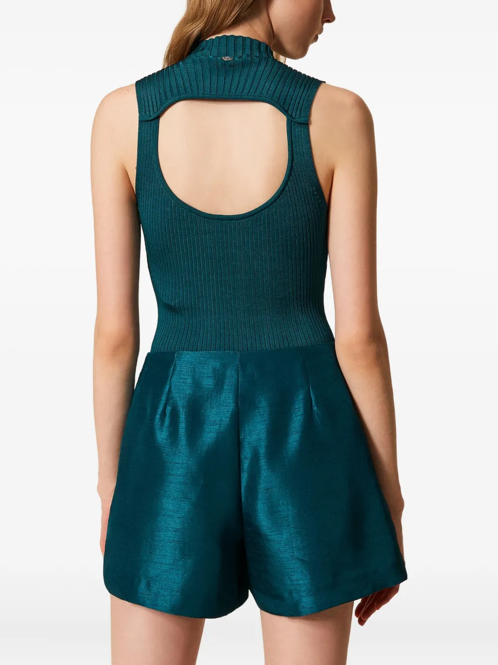 TWINSET Top met col Groen