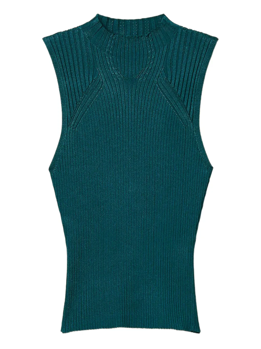 TWINSET Top met col Groen