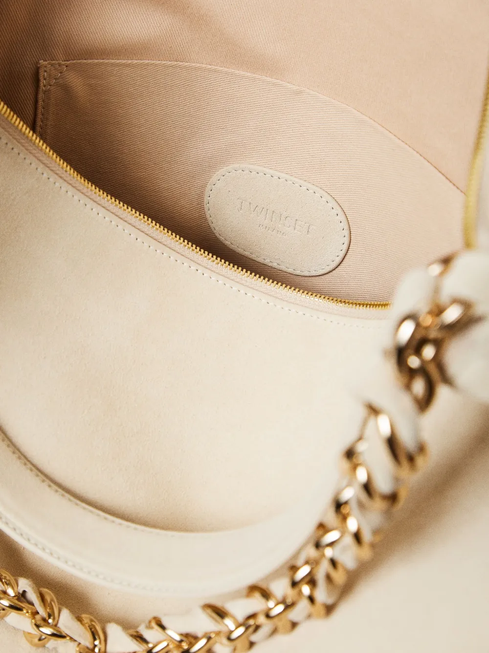 TWINSET Liliane grote shopper Beige