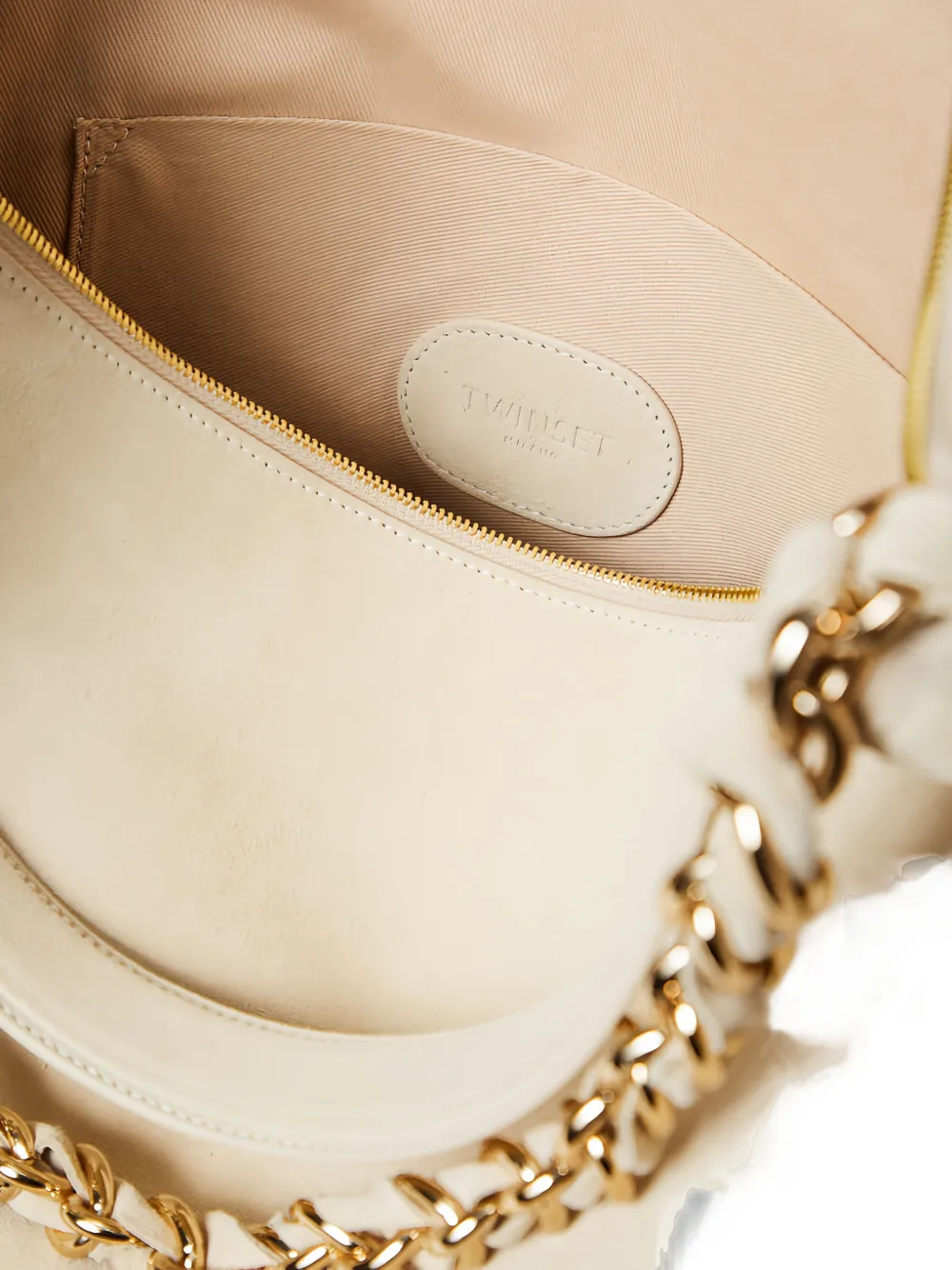 TWINSET Liliane grote shopper Beige