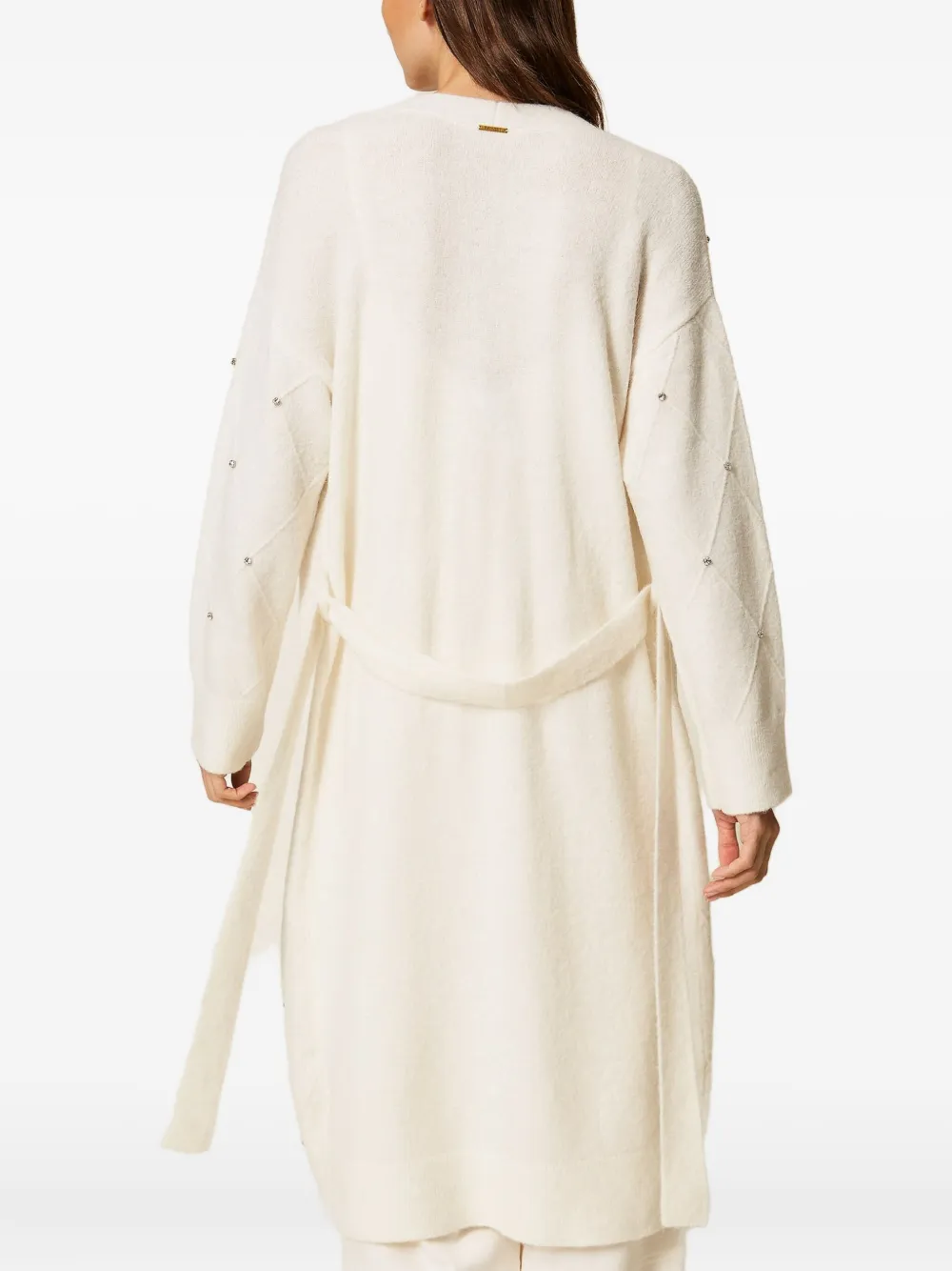 TWINSET Vest met borduurwerk Beige