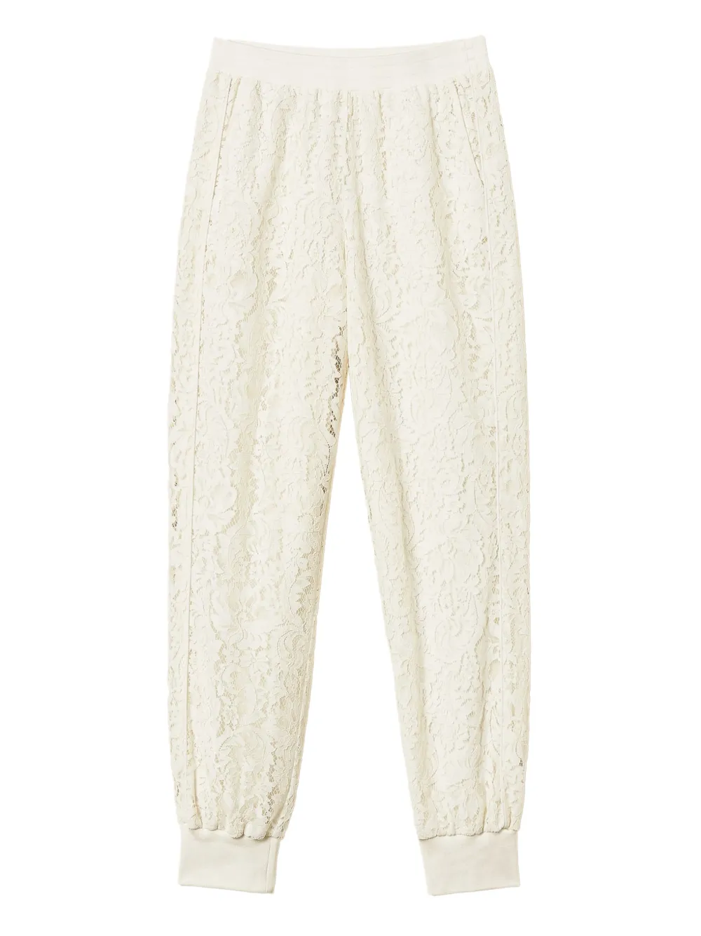 TWINSET lace joggers track pants | Neutrals | Image 1